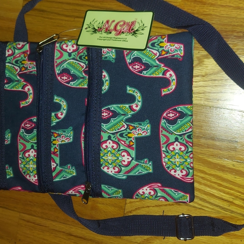Elephant old 3 zipper bag